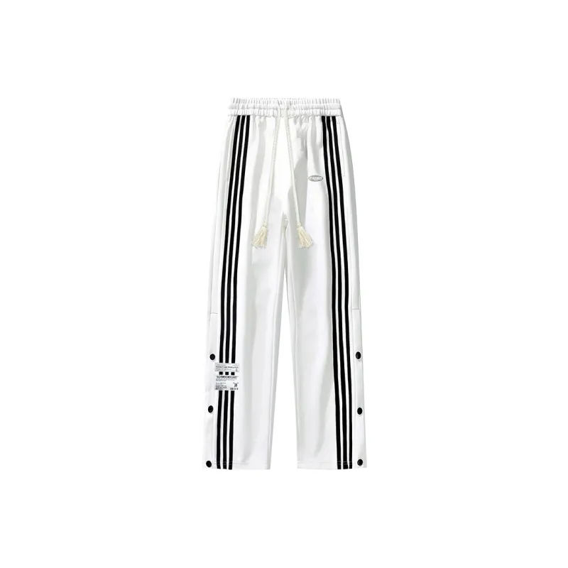 SCRM Minimalist Stripes Unisex Casual Pants-5
