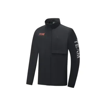 XTEP Variety Training Collection Trench Coat Men's Jet Black