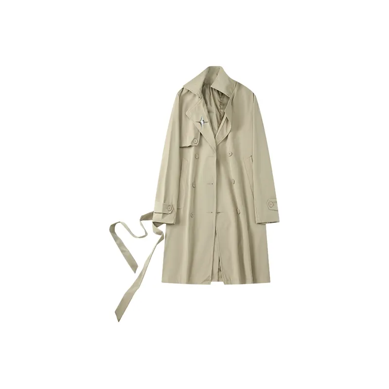 LISENPOK Trench Coats Unisex-3