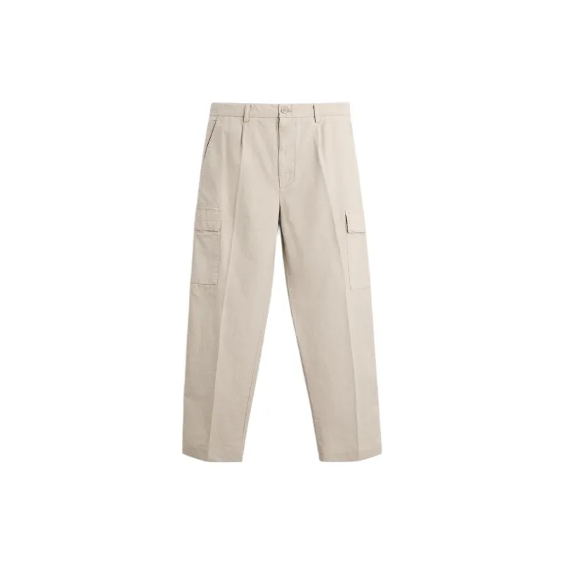 ZARA Cargo Pants Men Sand-0
