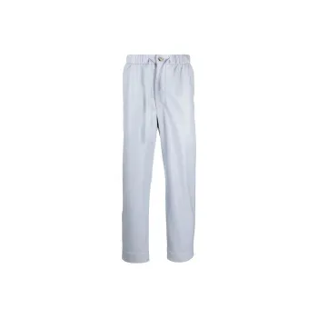 NANUSHKA Jain Drawstring Faux-leather Trousers