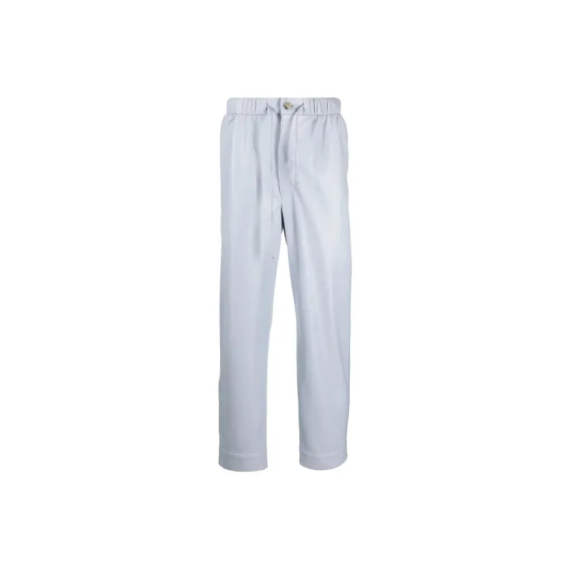 NANUSHKA Jain Drawstring Faux-leather Trousers-0