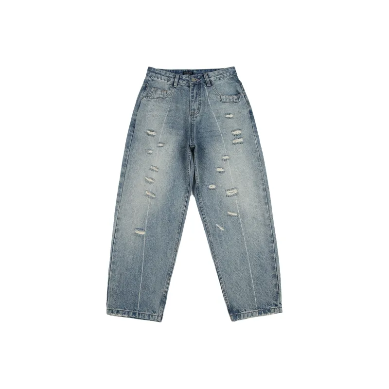 Rabbit House Jeans Unisex Light Blue-0