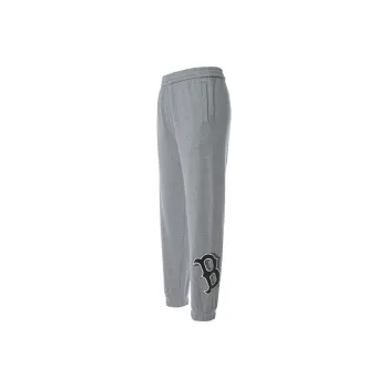 MLB Base Logo Casual Pants Unisex Gray