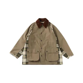 BARBOUR x NOYOKE FW23 Trench Coat Men's Khaki