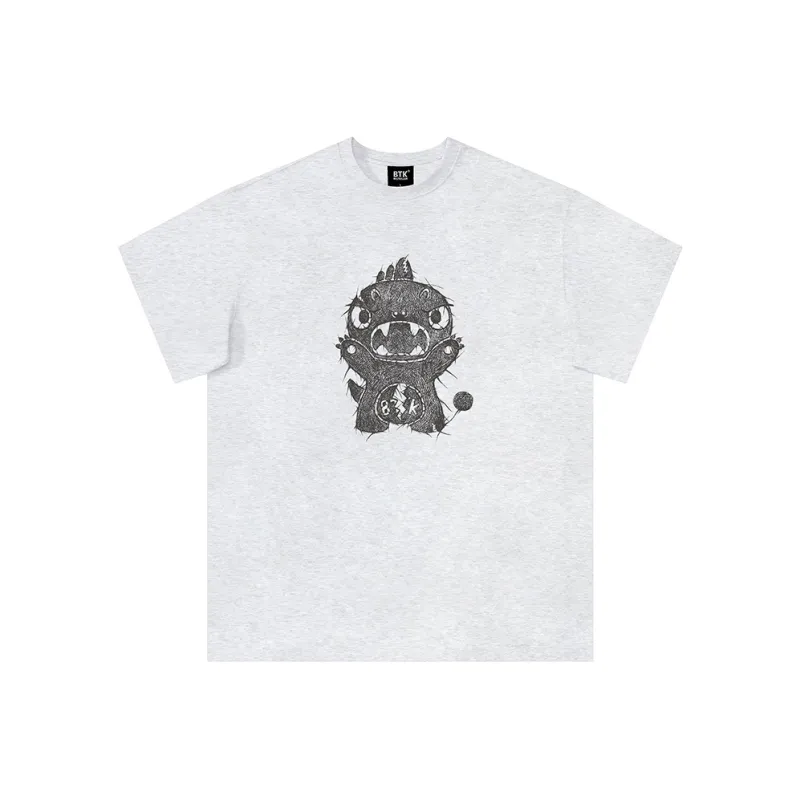 BTK T Shirt Unisex Heather Gray-0
