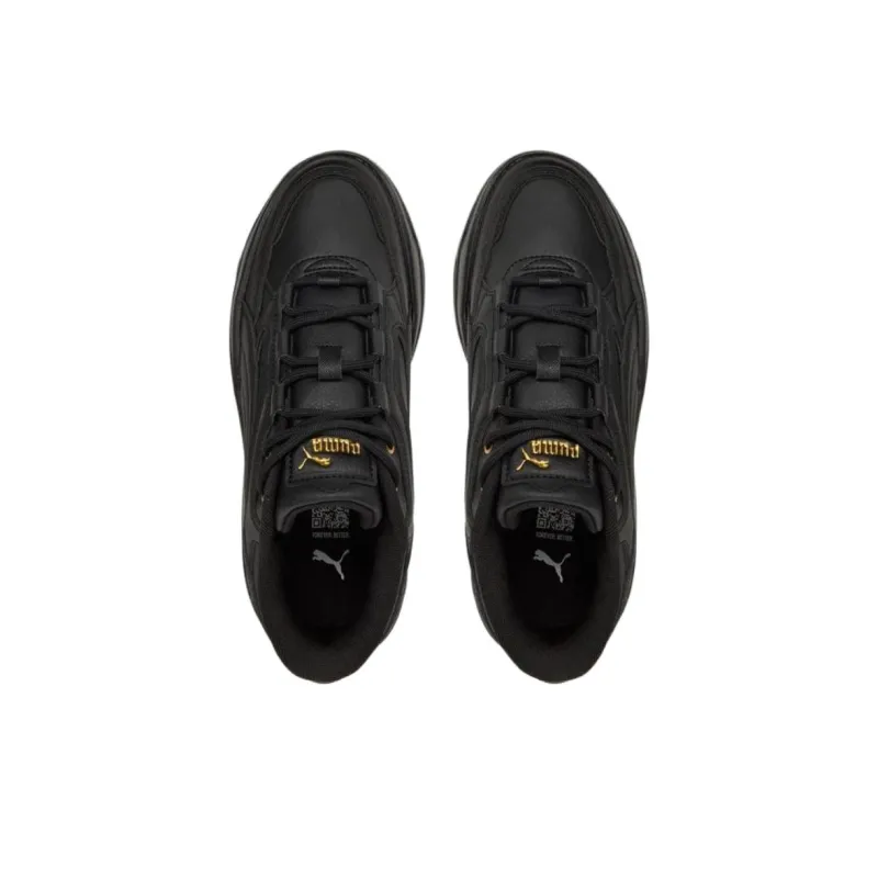 PUMA Karmen Anti Slip Wear Resistant Low Top Casual Shoes Women's Black-4