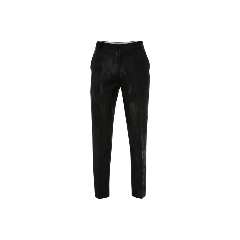 Alexander McQueen SS22 Casual Pants Men's Black-0