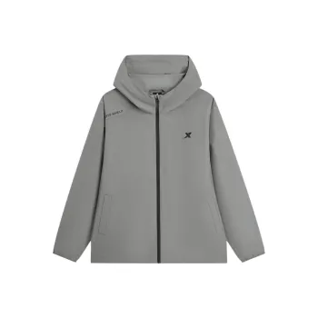 XTEP Variety Training Collection Trench Coat Men's Reserved Gray