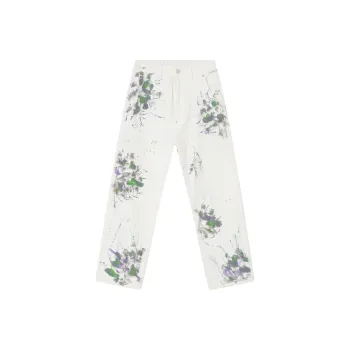 Voguo Relay Jeans Unisex White