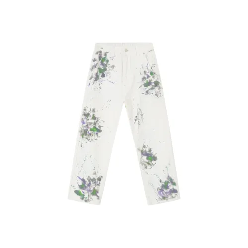 Voguo Relay Jeans Unisex White