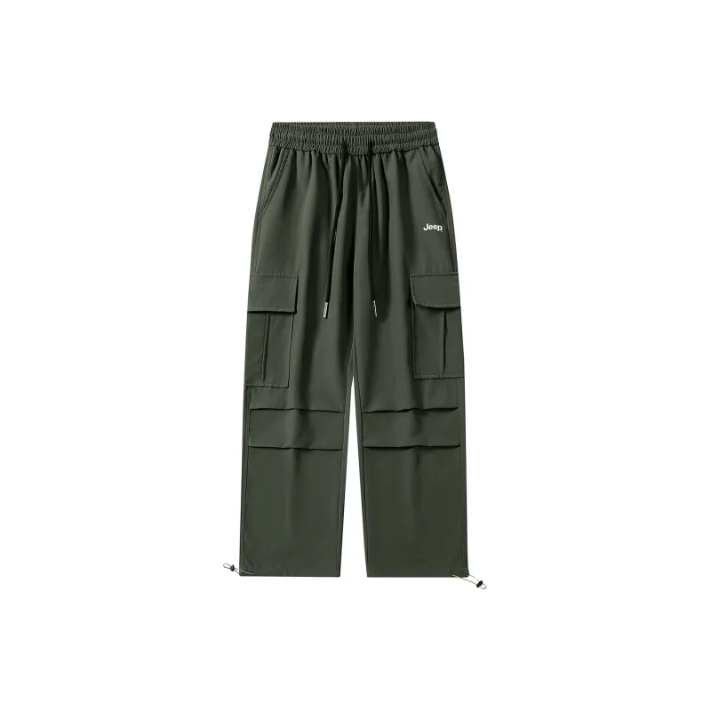 Jeep Parachute Pants, Casual Pants, Windbreaker Pants, Cargo Pants Unisex-0