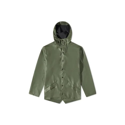 Rains Drawstring Hooded didnt jacket