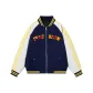 Navy Blue & Apricot