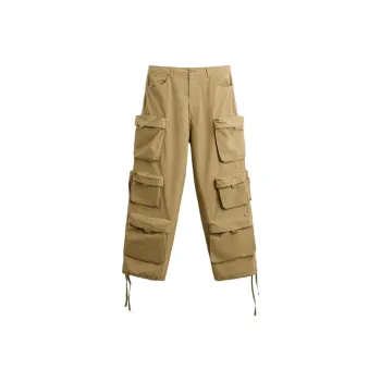 ZARA Cargo Pants Men Tan