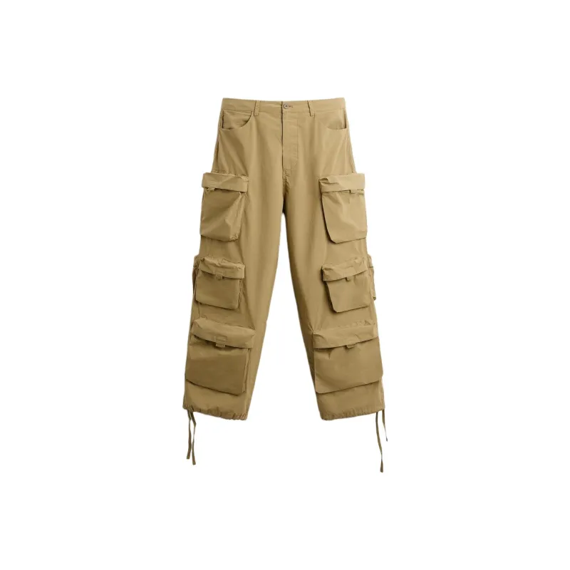 ZARA Cargo Pants Men Tan-0