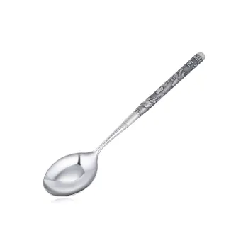 Yu Yin 999 Fine Silver Soup Spoon Unisex