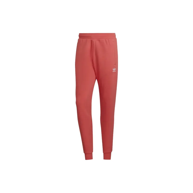 Adidas Knitted Sweatpants Men Orange-0