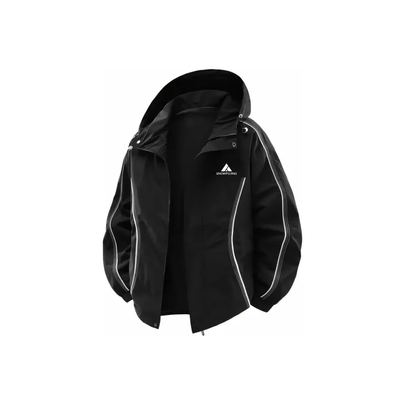 SNOW FLYING Jackets Coats Unisex Black-0