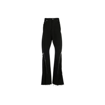 RICK OWENS Jeans Men Black