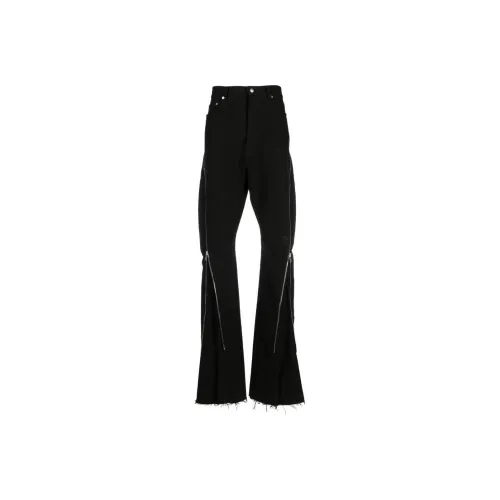 RICK OWENS Jeans Men Black