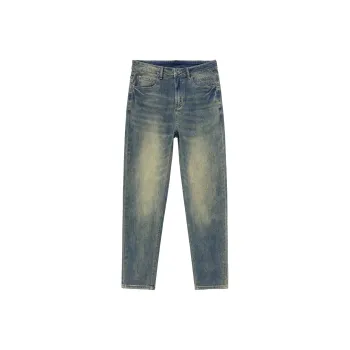 SANTASTIC Jeans Men's Oil Wax Yellow