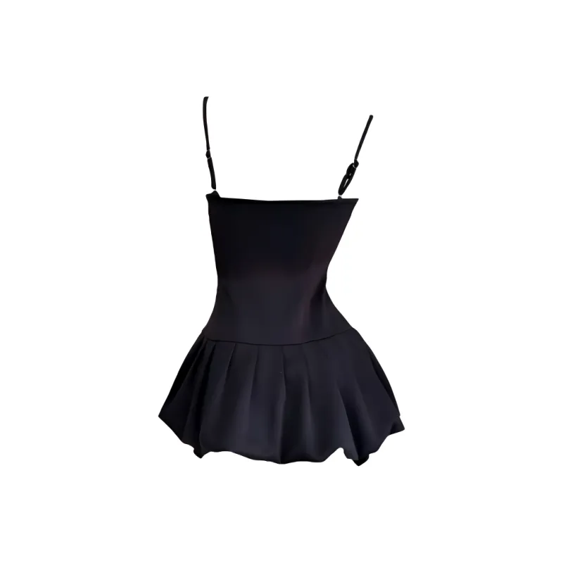 AURORA MUSE Slip Dress Women's Black-1