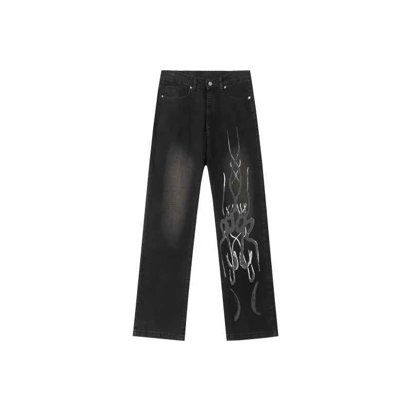Michael Rock Jeans Unisex-4