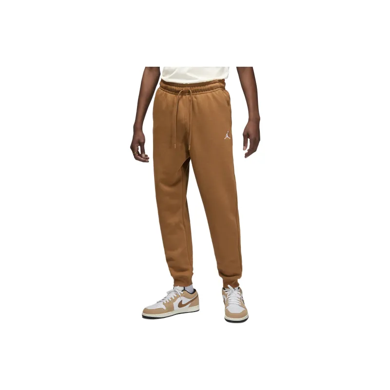 Jordan Knitted Sweatpants Men Tan-0