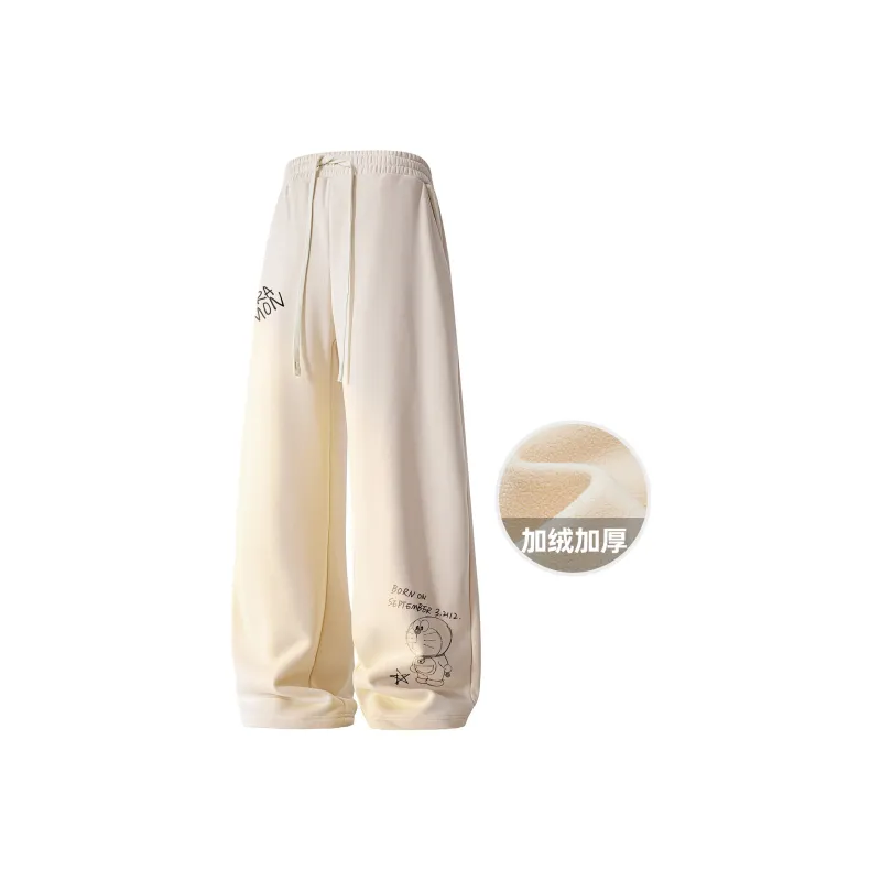 DoraemonA Knitted Sports Pants Regular Edition/Thickened And Fleece-Lined Unisex-6