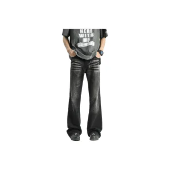 FONDLOOK Jeans Unisex Black