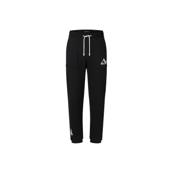 LOUIS VUITTON Knitted Sweatpants Men's Black