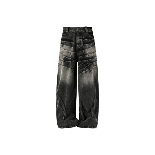 PASET Jeans Unisex Black
