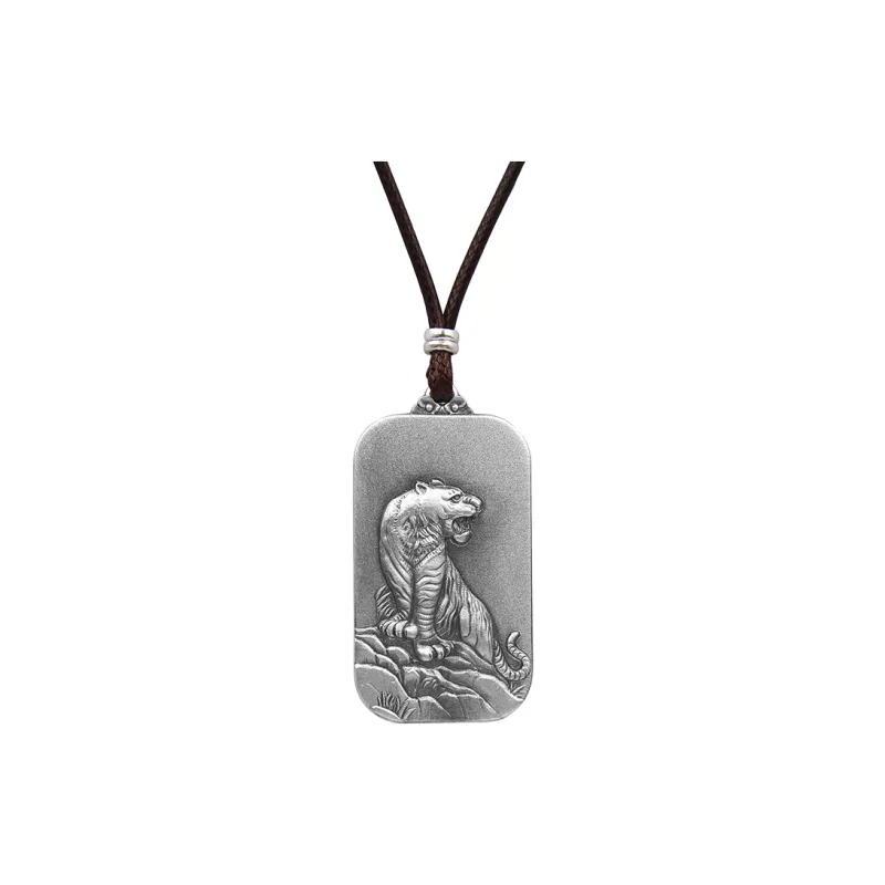 FUYUFU 999 Fine Silver Pendants Unisex-0