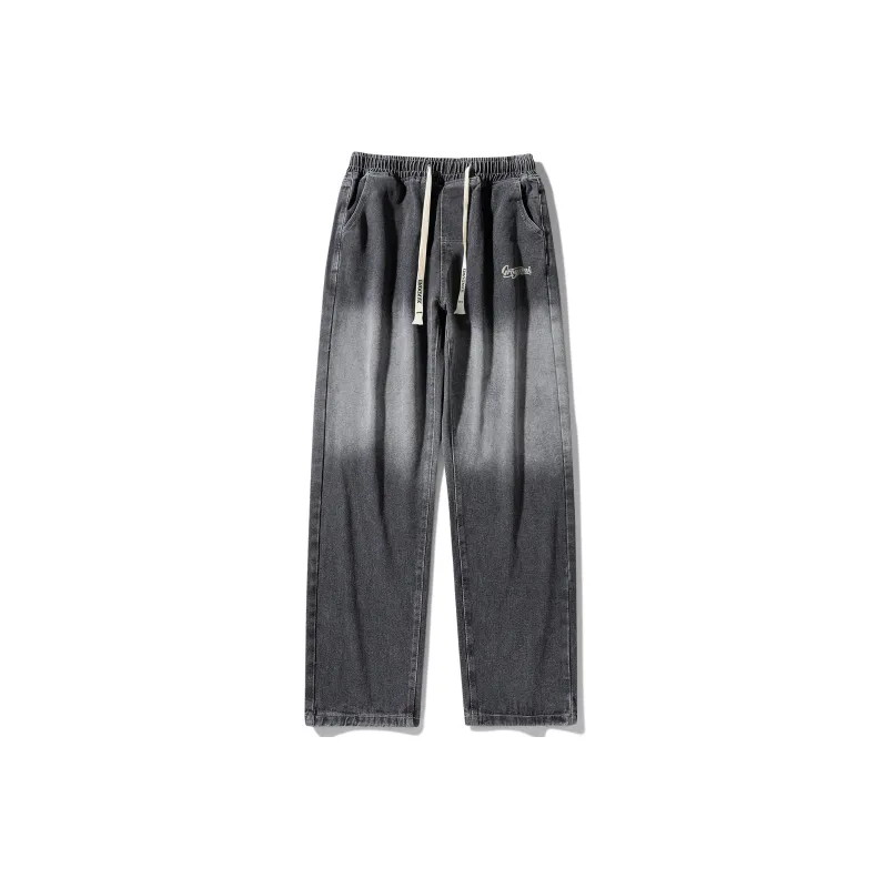 GROGNAK Jeans Unisex Black Gray-0