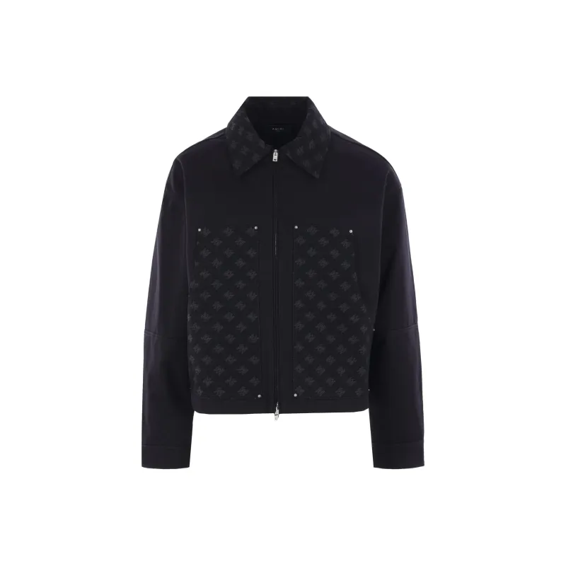 AMIRI Logo Printed Zipped Jacket-0