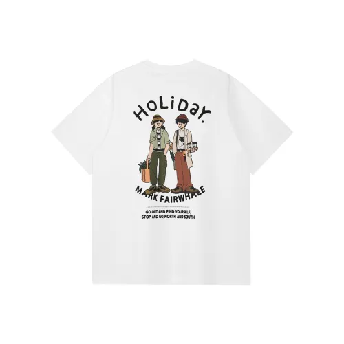 FAIRWHALE T Shirt Men's Ecru 801