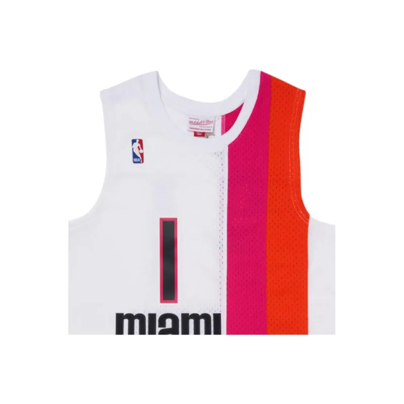 Mitchell & Ness Basketball Jersey Unisex White-4