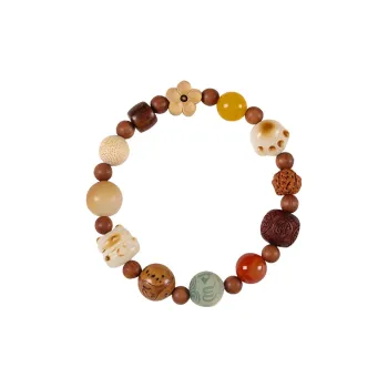 ZUIWENGLANGYASHANWENCHUANG King Kong Bodhi Seeds Bracelets Unisex