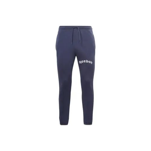 Reebok RI ARCH LOGO JOGGER Knitted Sports Pants Men's Marine Blue