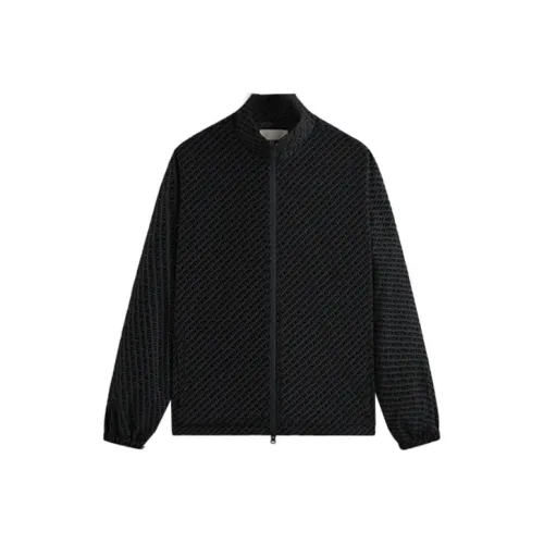 KITH Flocked Italic Monogram Davis Jacket