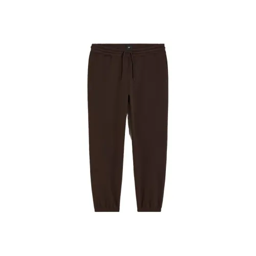 H&M Knitted Sports Pants Men's Dark Brown