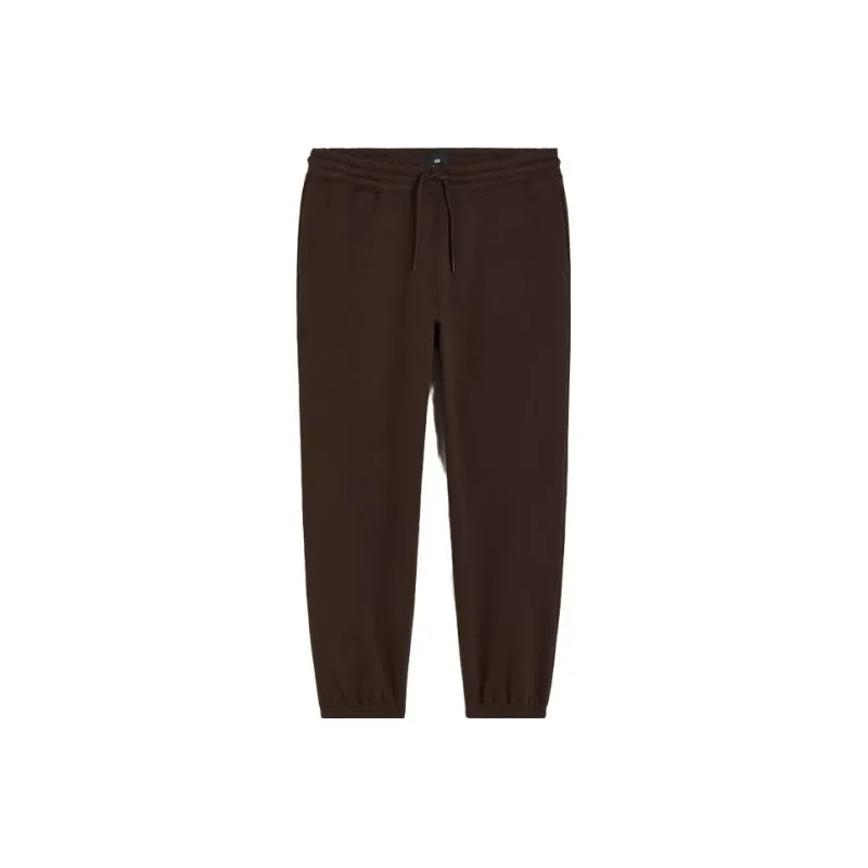 H&M Knitted Sports Pants Men's Dark Brown-0