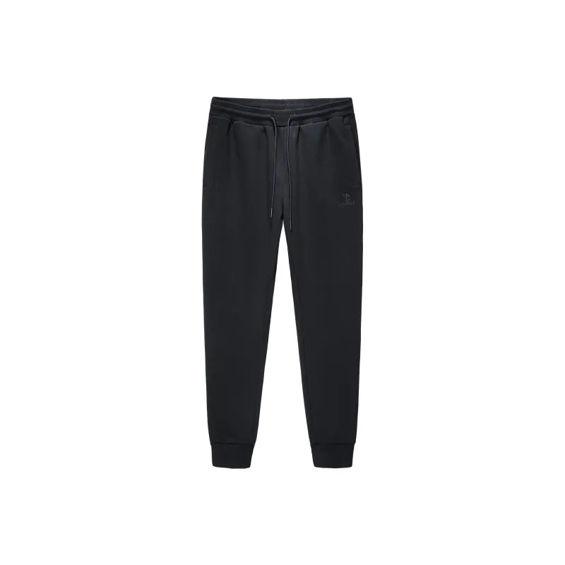 CAMEL Urban Function Series Knitted Sweatpants Men Black-0