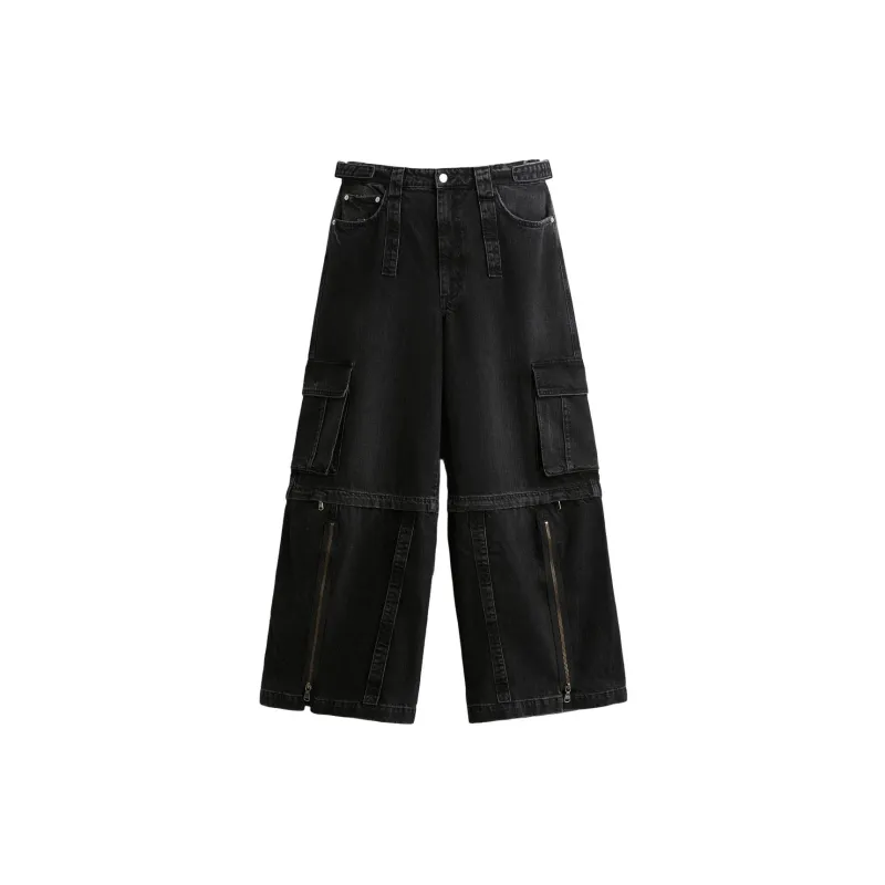 ZARA Jeans Men Dark Gray-0