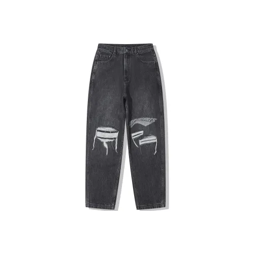 x Lotta Volkova Lace-up satin and mesh leggings