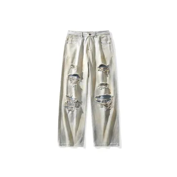 KFKU Jeans Unisex Yellow Mud