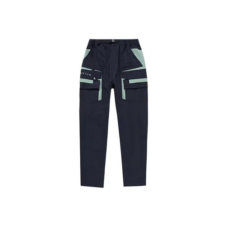 BURTON AIZAWA Spring And Summer Outdoor Collection Knitted Sweatpants Men Black-0