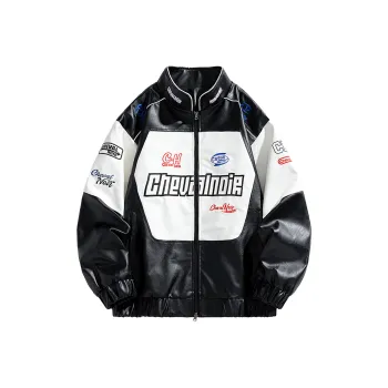 CHEVAL NOIR Leather Jacket Unisex