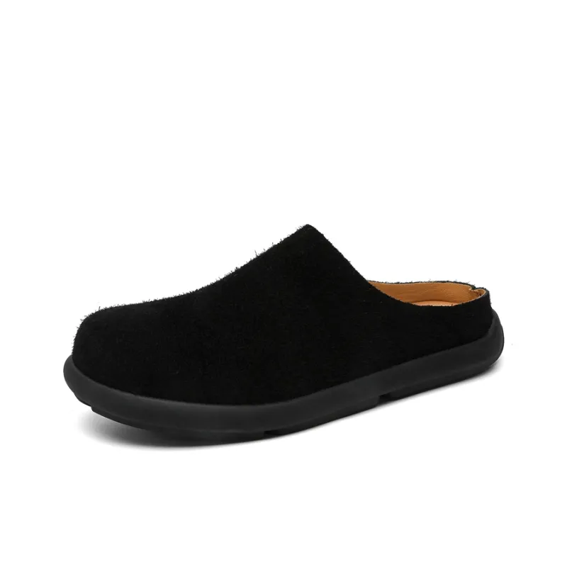 Chi Wolf Rubber Sole Closed Toe Slippers Men's-1